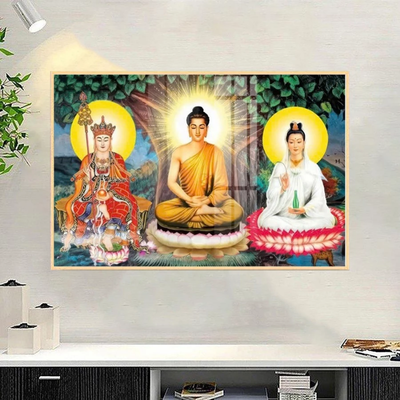 Tranh Treo Tường Phòng Thờ Phật Giáo